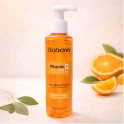 Babaria Vitamin C Serum & Face Cleansing Gel Set